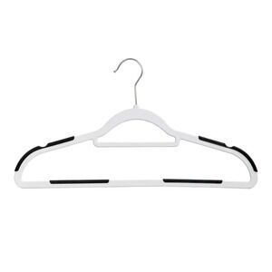 10pcs Heavy Duty Plastic Clothes Hangers Non-Slip Space Saving Garment Hangers‎